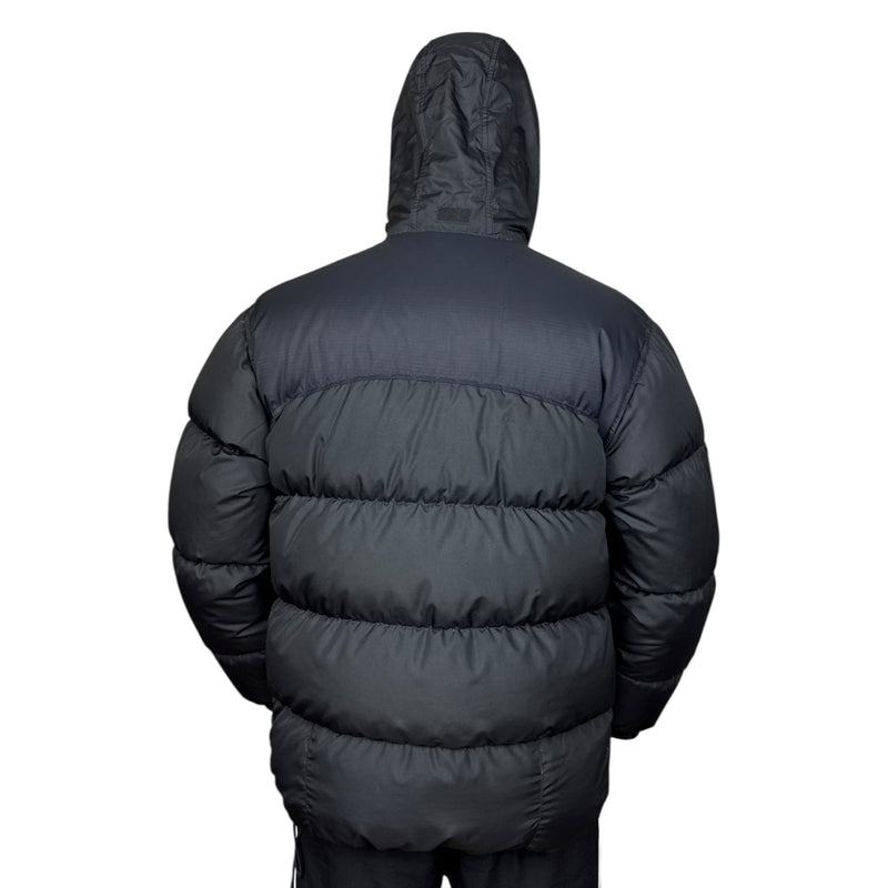 Nike Vintage Y2K Puffer Daunenjacke Schwarz - vintageconcierge