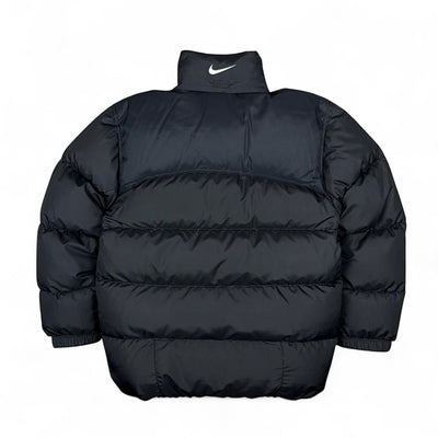 Nike Vintage Y2K Puffer Daunenjacke Schwarz - vintageconcierge