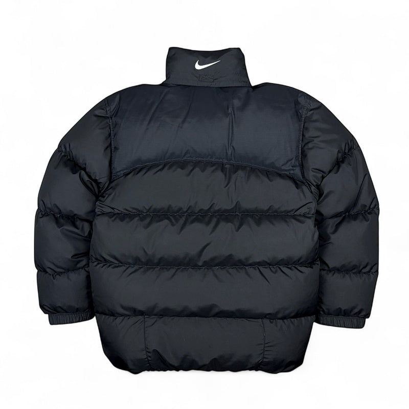 Nike Vintage Y2K Puffer Daunenjacke Schwarz - vintageconcierge