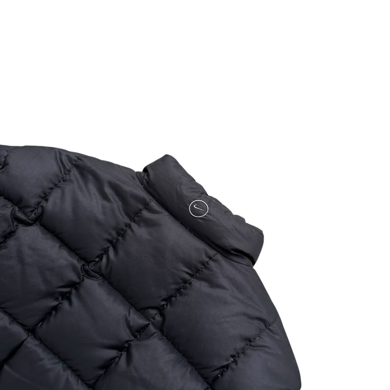 Nike Vintage Y2K Puffer Daunenjacke Schwarz Pink - vintageconcierge