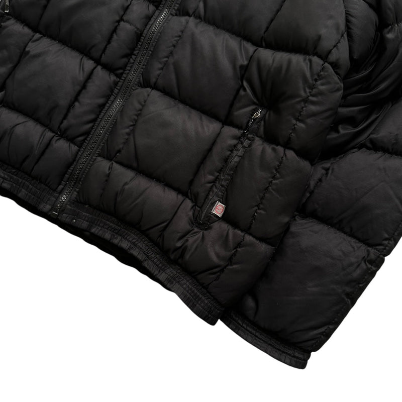 Nike Vintage Y2K Puffer Daunenjacke Schwarz Pink - vintageconcierge