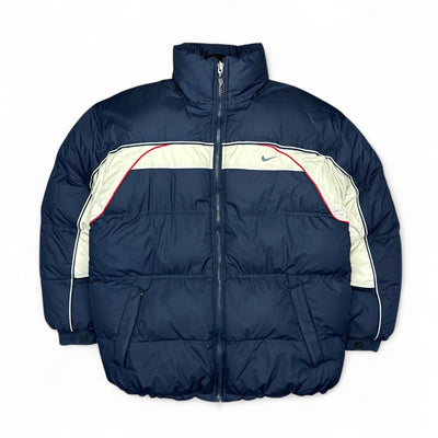 Nike Vintage Y2K Puffer Navy - vintageconcierge