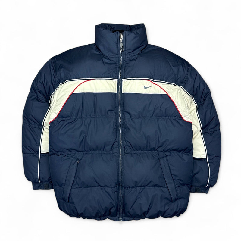 Nike Vintage Y2K Puffer Navy - vintageconcierge