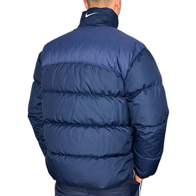 Nike Vintage Y2K Pufferjacke Navy - vintageconcierge