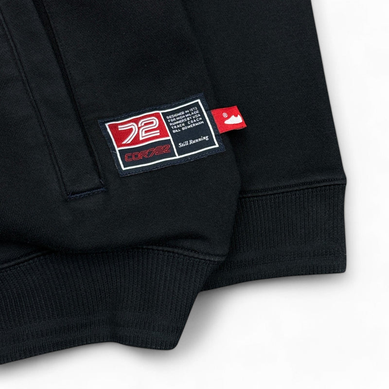 Nike Vintage Y2K Rare COR72Z Trackjacke Schwarz - vintageconcierge