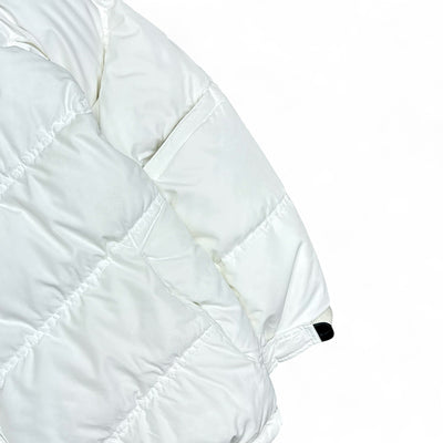 Nike Vintage Y2K Rare Down Puffer Jacke Weiß - vintageconcierge