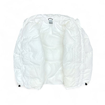 Nike Vintage Y2K Rare Down Puffer Jacke Weiß - vintageconcierge