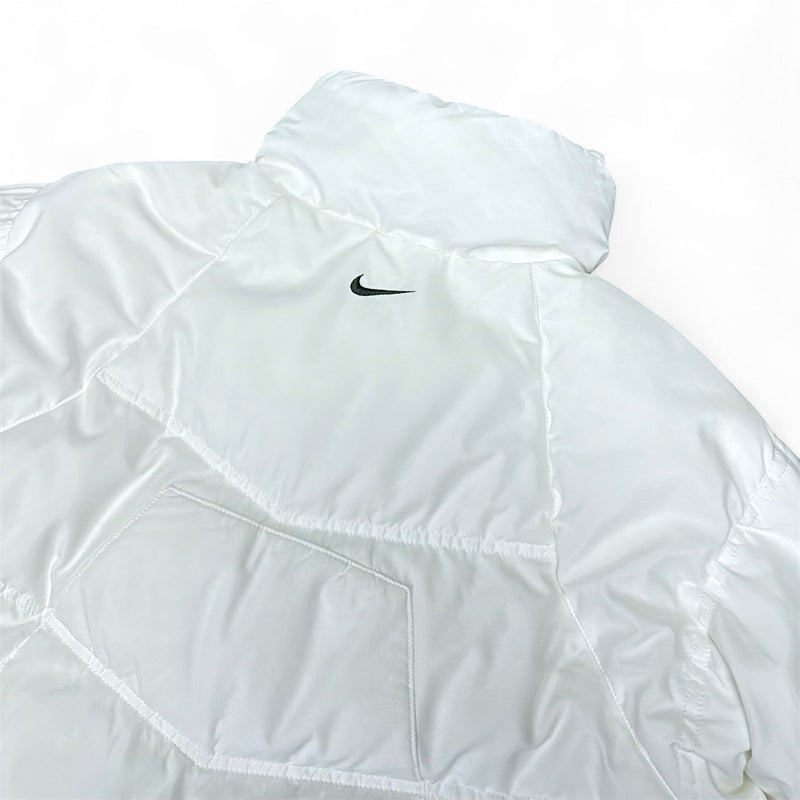 Nike Vintage Y2K Rare Down Puffer Jacke Weiß - vintageconcierge