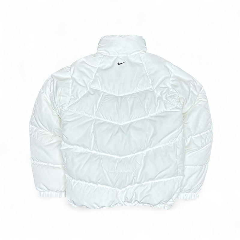 Nike Vintage Y2K Rare Down Puffer Jacke Weiß - vintageconcierge