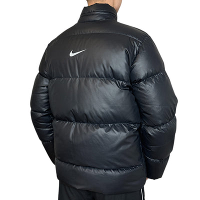 Nike Vintage Y2K Rare Down Pufferjacke Schwarz - vintageconcierge