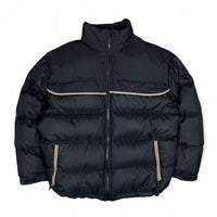 Nike Vintage Y2K Rare Down Pufferjacke Schwarz - vintageconcierge