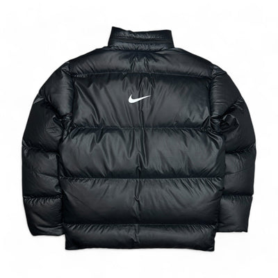 Nike Vintage Y2K Rare Down Pufferjacke Schwarz - vintageconcierge