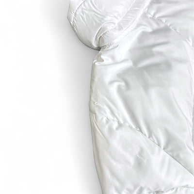 Nike Vintage Y2K Rare Down Pufferjacke Weiß - vintageconcierge