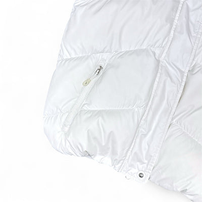 Nike Vintage Y2K Rare Down Pufferjacke Weiß - vintageconcierge