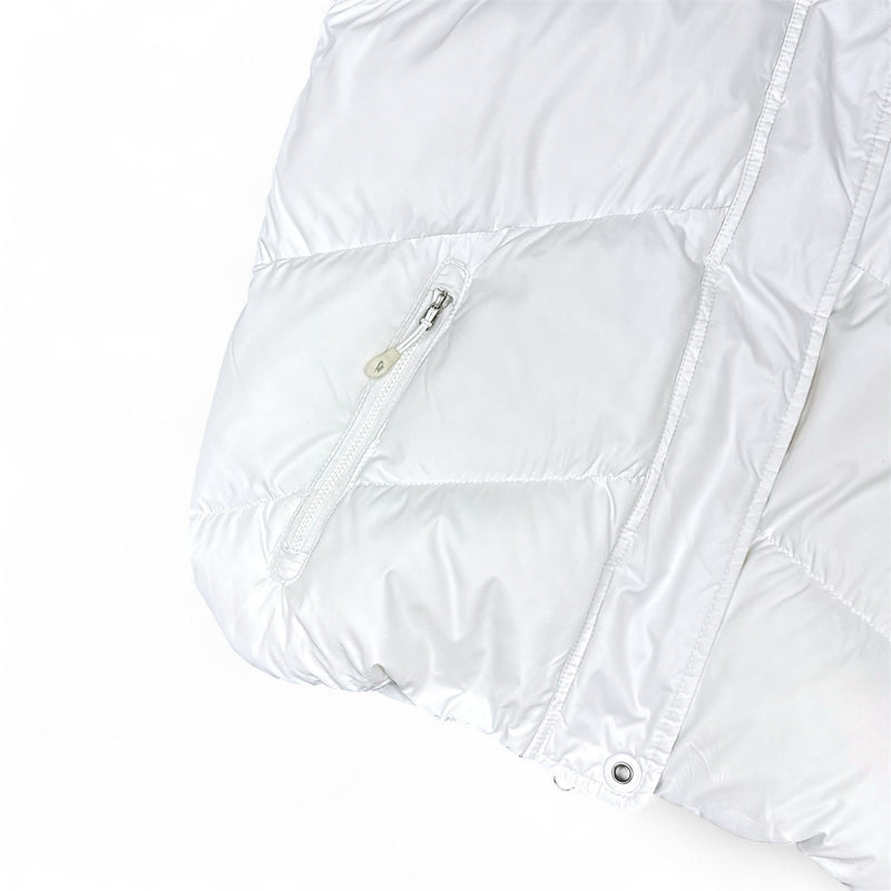 Nike Vintage Y2K Rare Down Pufferjacke Weiß - vintageconcierge