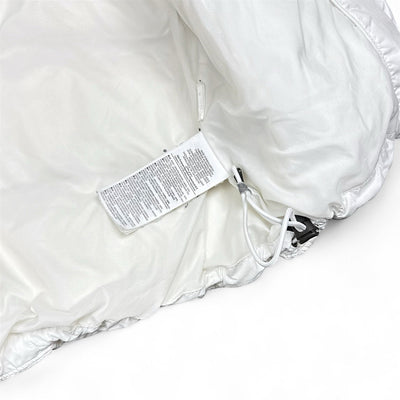 Nike Vintage Y2K Rare Down Pufferjacke Weiß - vintageconcierge