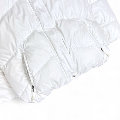 Nike Vintage Y2K Rare Down Pufferjacke Weiß - vintageconcierge