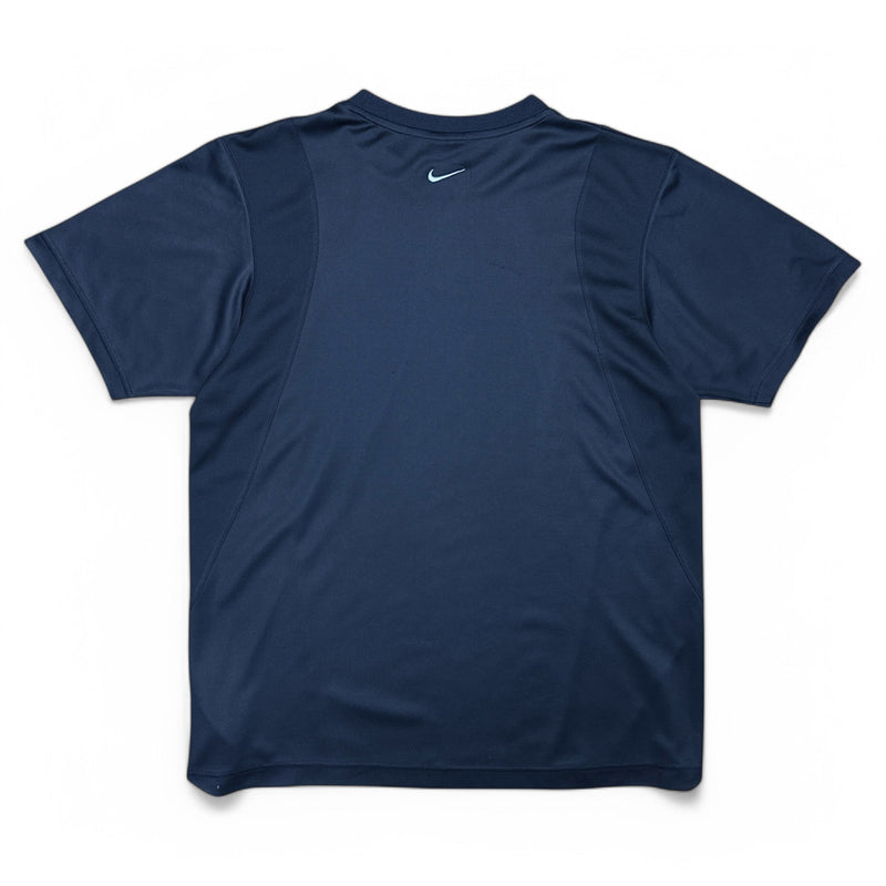 Nike Vintage Y2K Rare Shox T-Shirt Navy Blau - vintageconcierge
