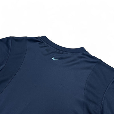 Nike Vintage Y2K Rare Shox T-Shirt Navy Blau - vintageconcierge