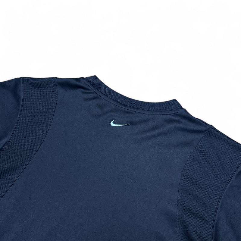 Nike Vintage Y2K Rare Shox T-Shirt Navy Blau - vintageconcierge