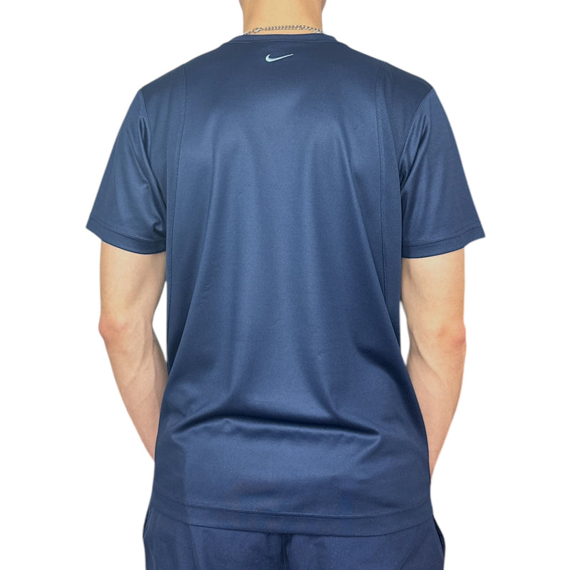 Nike Vintage Y2K Rare Shox T-Shirt Navy Blau - vintageconcierge