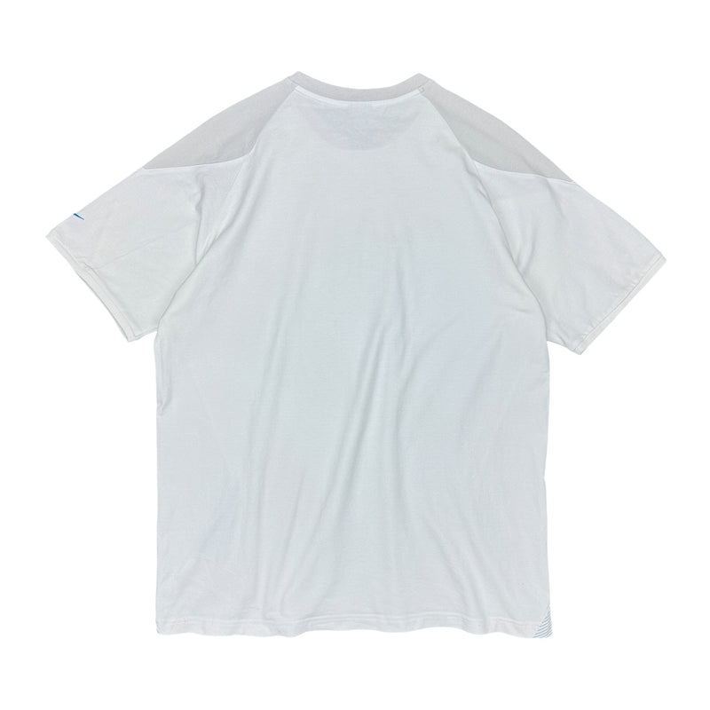Nike Vintage Y2K Rare Shox T-Shirt Weiß Blau - vintageconcierge