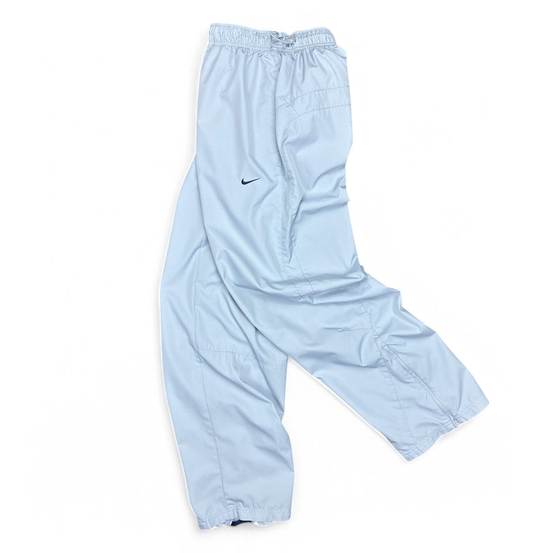 Nike Vintage Y2K Rare Shox Trackpants Grau HellBlau - vintageconcierge