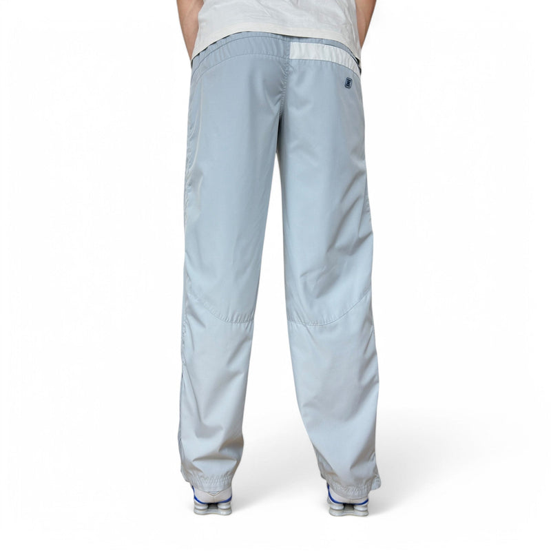 Nike Vintage Y2K Rare Shox Trackpants Grau HellBlau - vintageconcierge