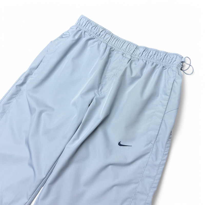 Nike Vintage Y2K Rare Shox Trackpants Grau HellBlau - vintageconcierge