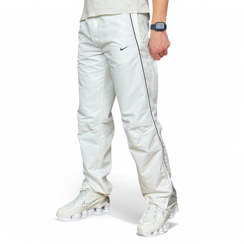 Nike Vintage Y2K Rare Shox Trackpants Weiß - vintageconcierge