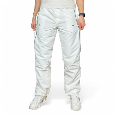 Nike Vintage Y2K Rare Shox Trackpants Weiß - vintageconcierge