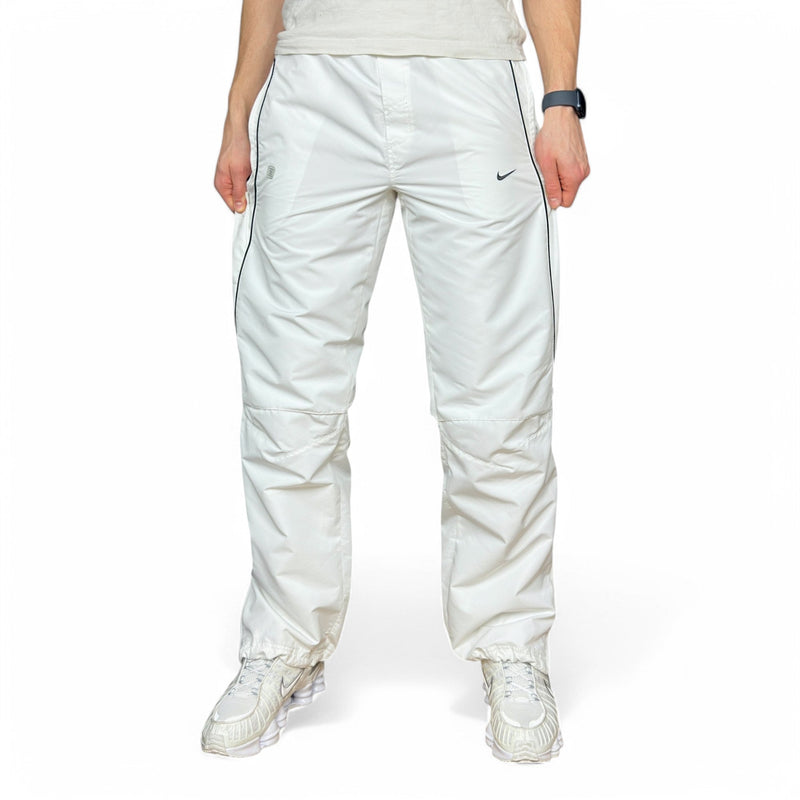 Nike Vintage Y2K Rare Shox Trackpants Weiß - vintageconcierge