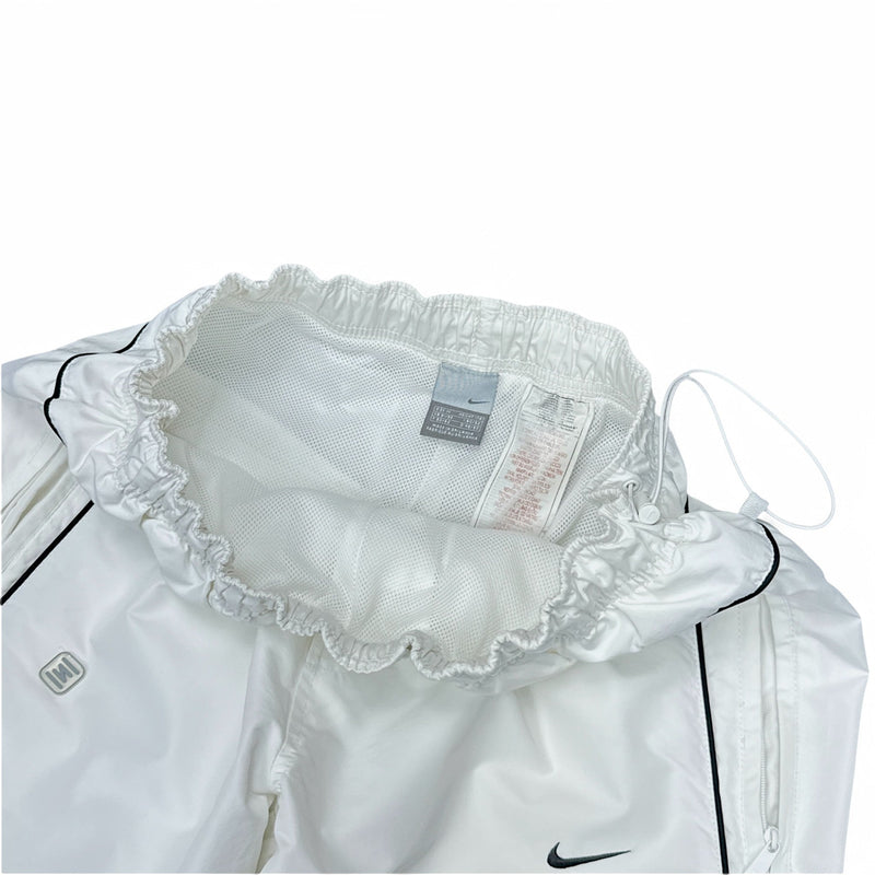 Nike Vintage Y2K Rare Shox Trackpants Weiß - vintageconcierge