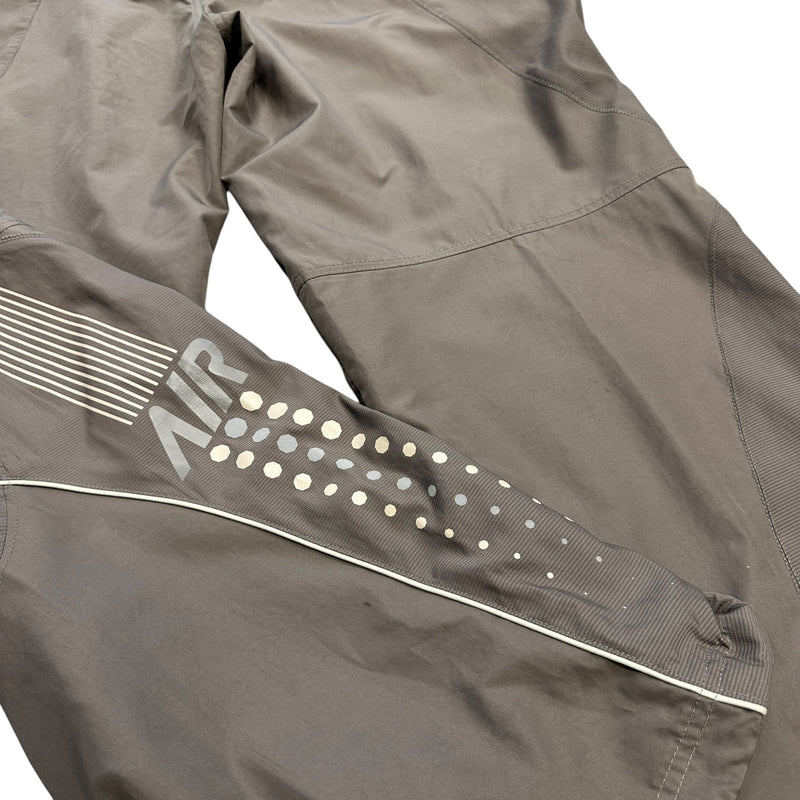 Nike Vintage Y2K Rare Tactical Trackpants Mocha - vintageconcierge