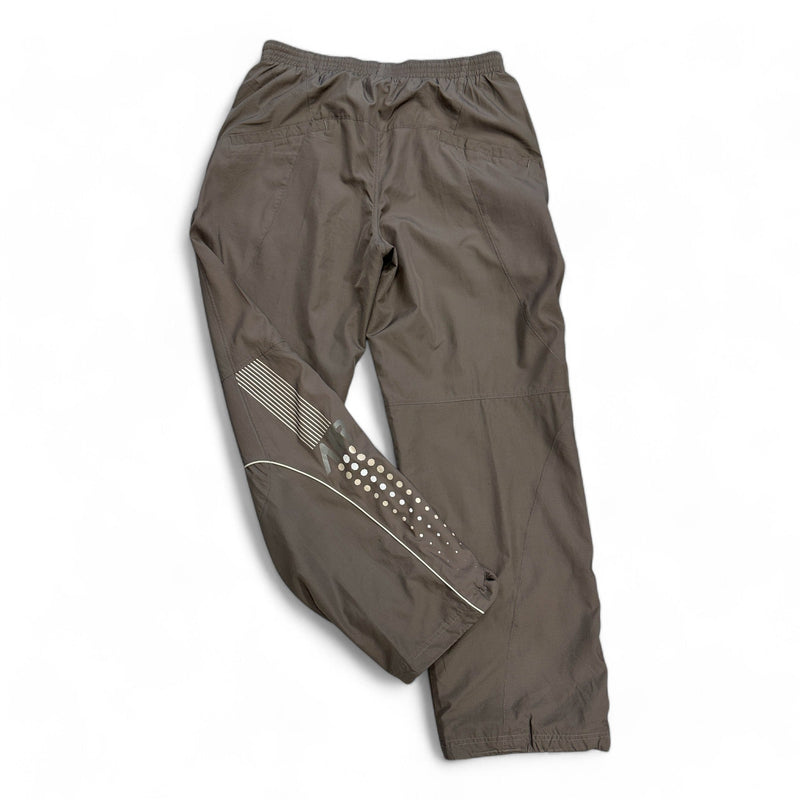 Nike Vintage Y2K Rare Tactical Trackpants Mocha - vintageconcierge