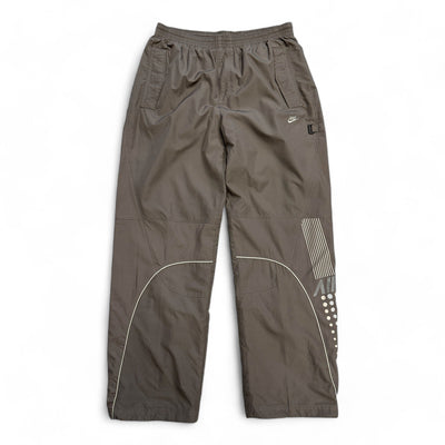 Nike Vintage Y2K Rare Tactical Trackpants Mocha - vintageconcierge