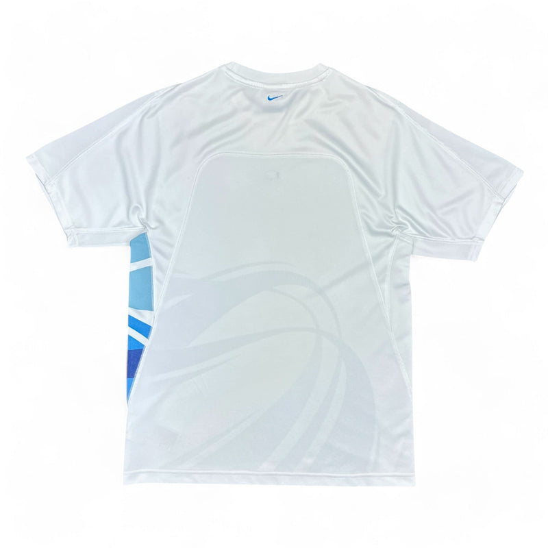 Nike Vintage Y2K Rare TN T-Shirt Weiß Blau - vintageconcierge