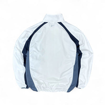 Nike Vintage Y2K Rare TN Trackjacke Navy Blau Weiß - vintageconcierge