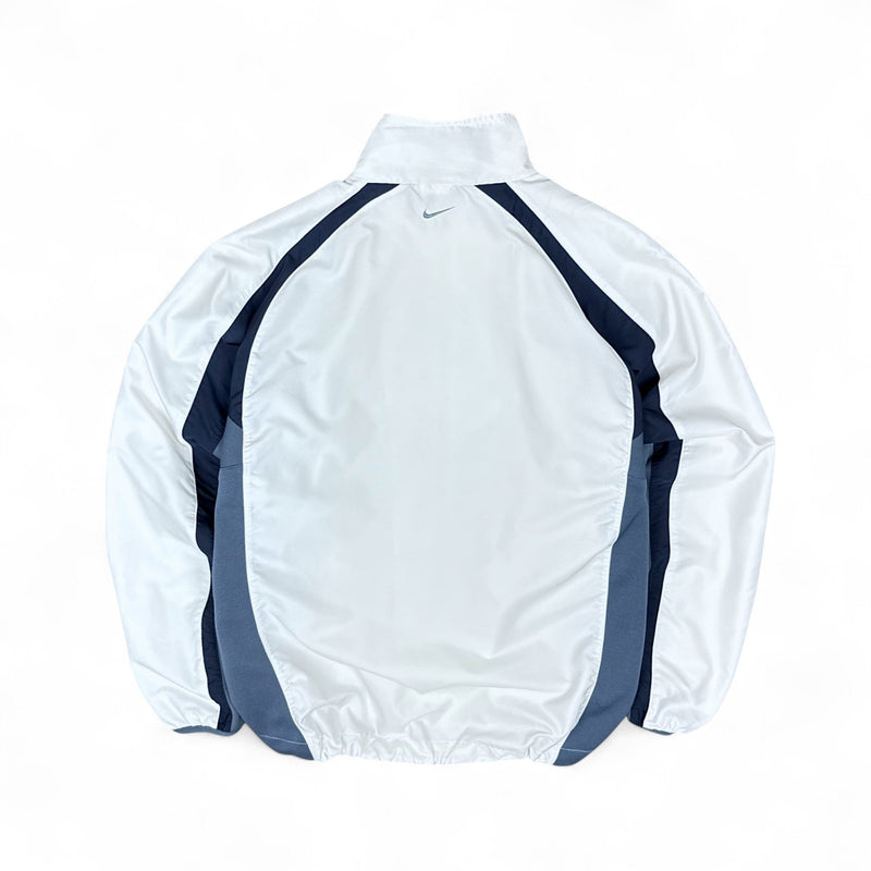 Nike Vintage Y2K Rare TN Trackjacke Navy Blau Weiß - vintageconcierge