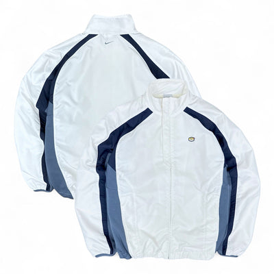 Nike Vintage Y2K Rare TN Trackjacke Navy Blau Weiß - vintageconcierge