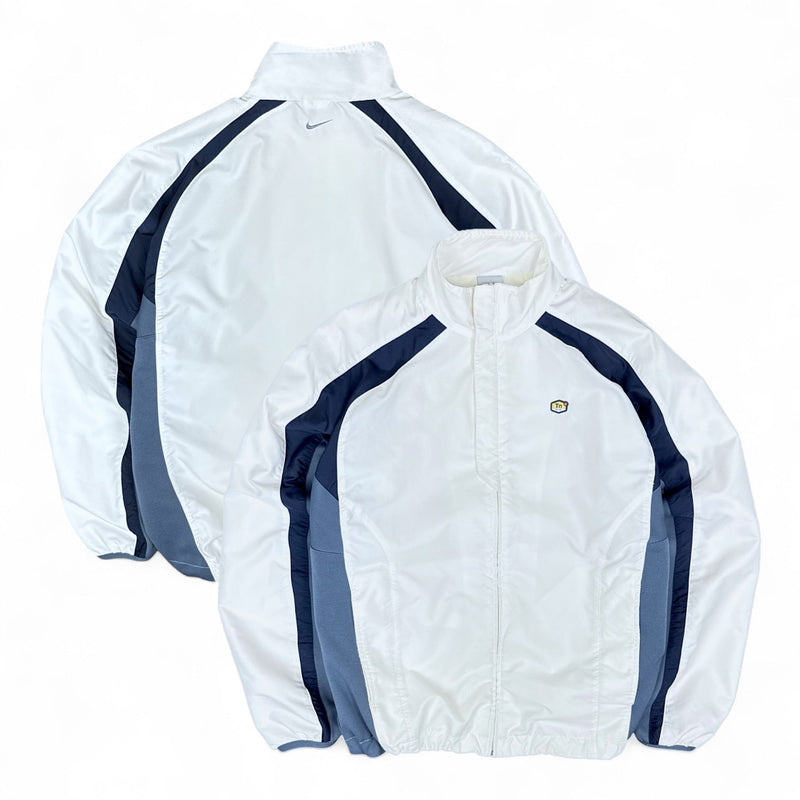 Nike Vintage Y2K Rare TN Trackjacke Navy Blau Weiß - vintageconcierge