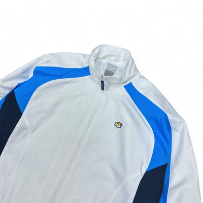 Nike Vintage Y2K Rare TN Trackjacke Weiß Navy - vintageconcierge