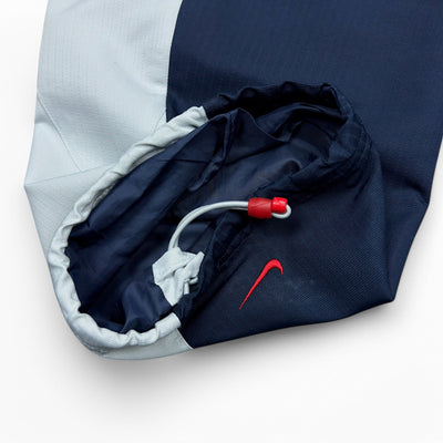 Nike Vintage Y2K Rare TN Trackpants Grau Navy - vintageconcierge