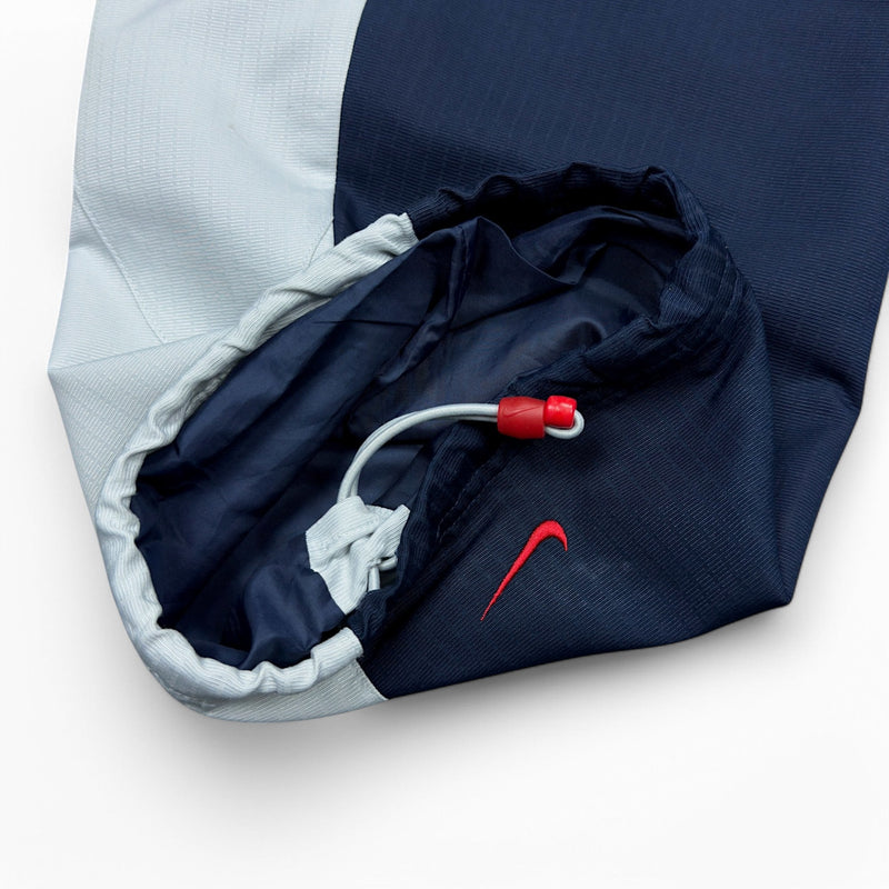 Nike Vintage Y2K Rare TN Trackpants Grau Navy - vintageconcierge