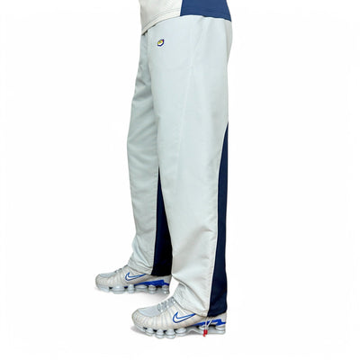 Nike Vintage Y2K Rare TN Trackpants Grau Navy - vintageconcierge