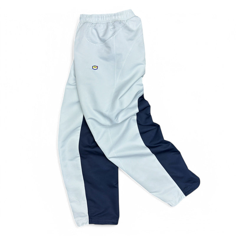 Nike Vintage Y2K Rare TN Trackpants Grau Navy - vintageconcierge