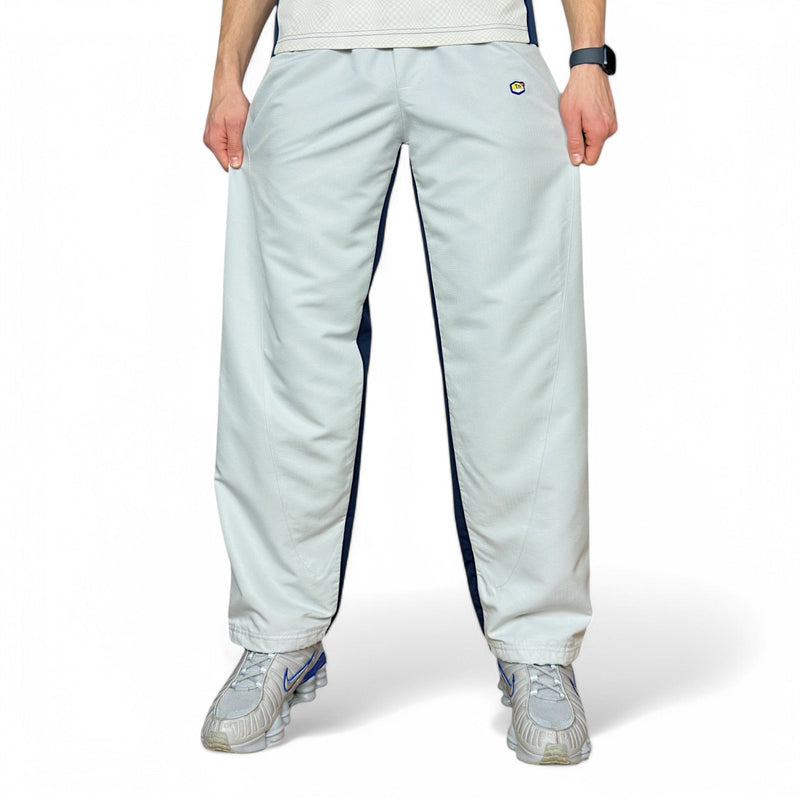 Nike Vintage Y2K Rare TN Trackpants Grau Navy - vintageconcierge