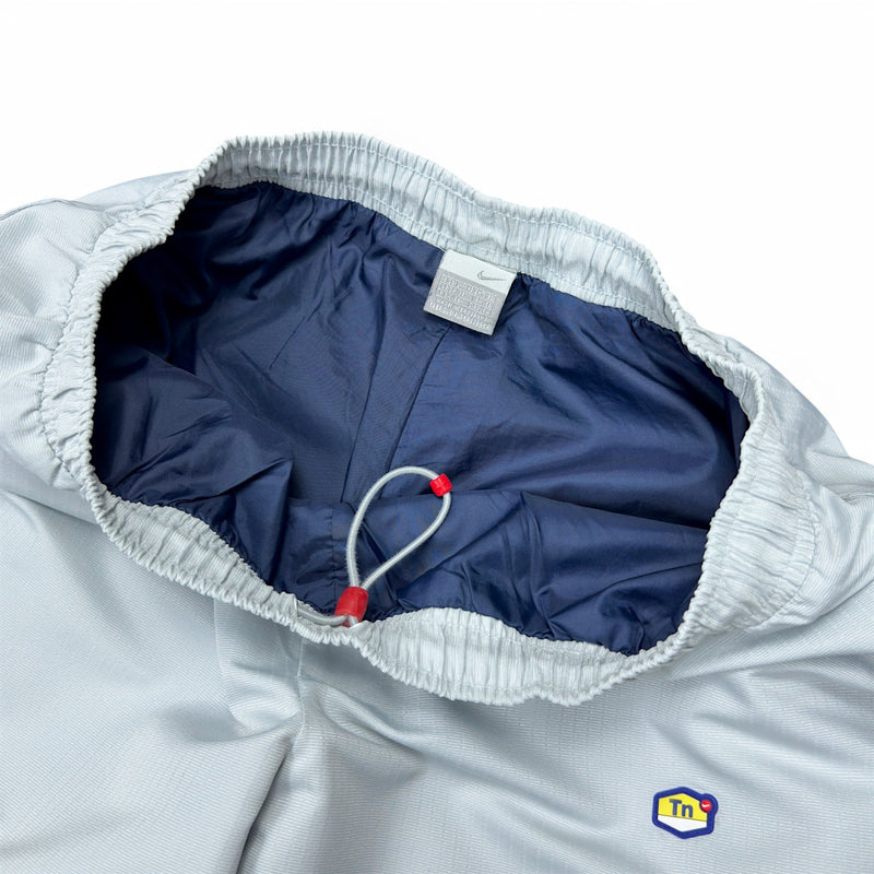Nike Vintage Y2K Rare TN Trackpants Grau Navy - vintageconcierge
