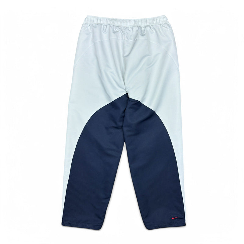 Nike Vintage Y2K Rare TN Trackpants Grau Navy - vintageconcierge
