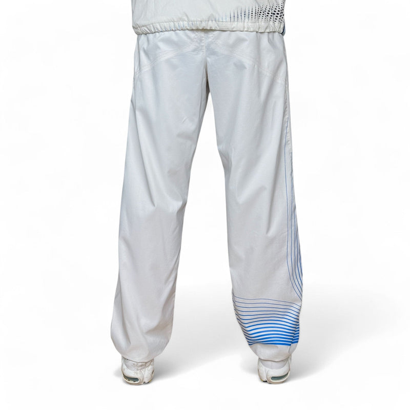 Nike Vintage Y2K Rare TN Trackpants Weiß BabyBlau - vintageconcierge